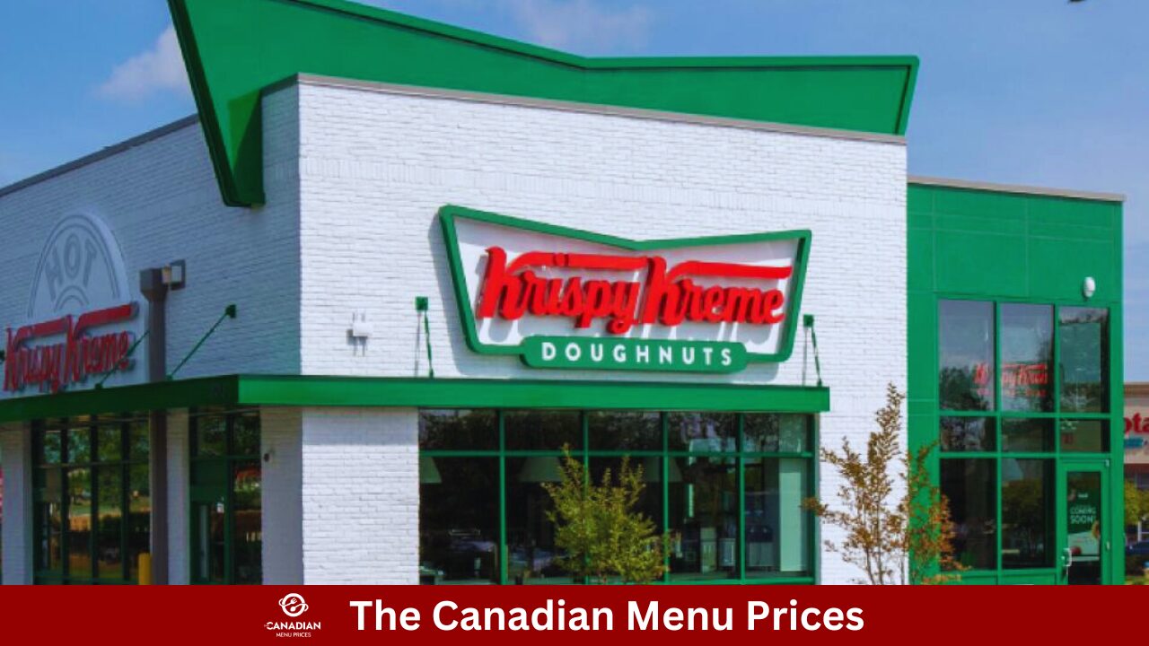 Krispy Kreme Menu Prices in Canada