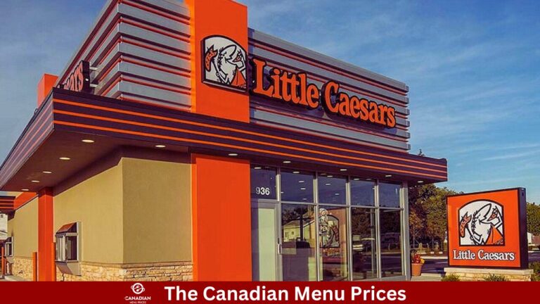 Little Caesars Pizza Menu Prices In Canada