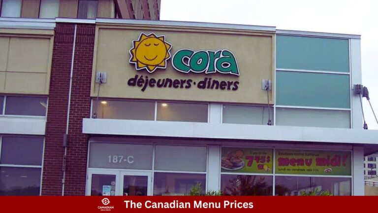 Cora Menu Prices in Canada – Breakfast and Lunch