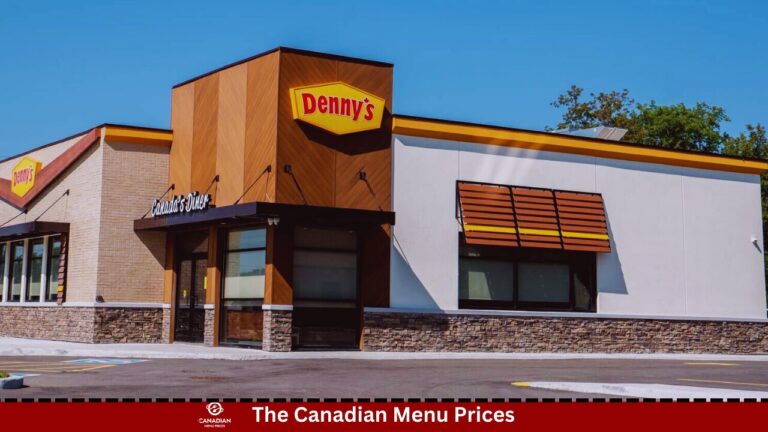 Denny’s Menu Prices in Canada