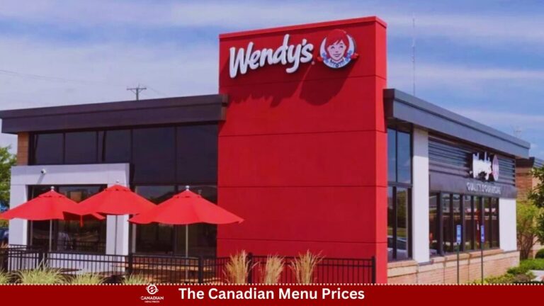 Wendy’s Menu Prices In Canada