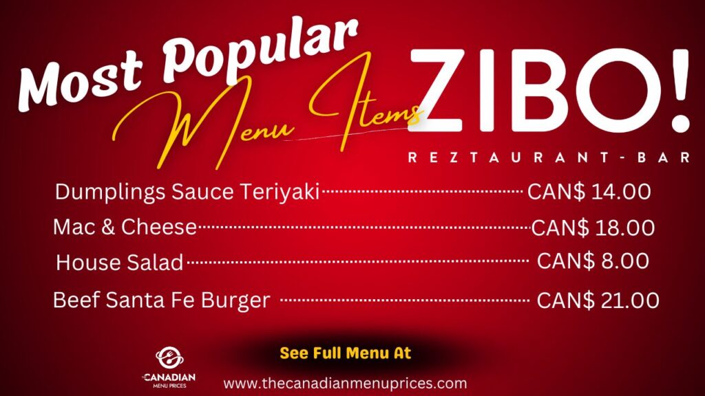 Most Popular Items of ZIBO!