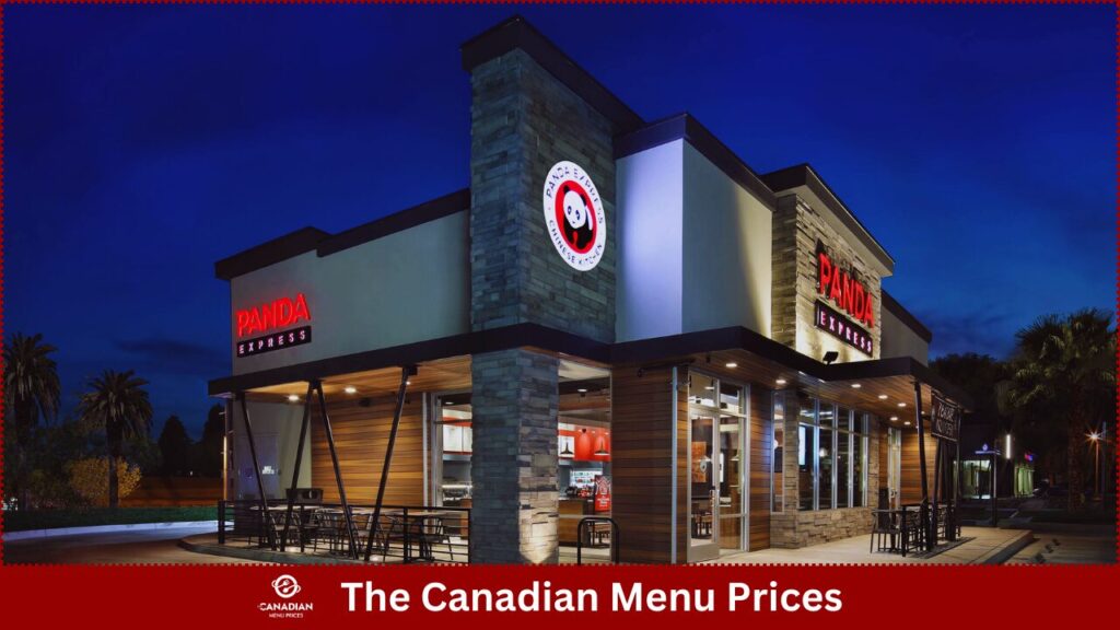 Panda Express Menu Prices In Canada - 2024