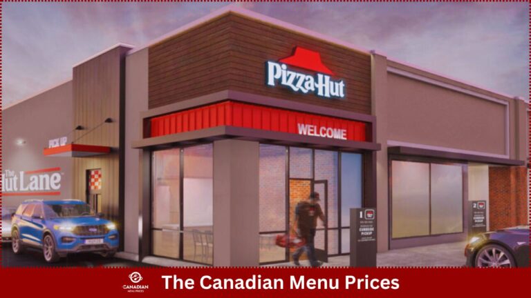 Pizza Hut Menu Prices In Canada