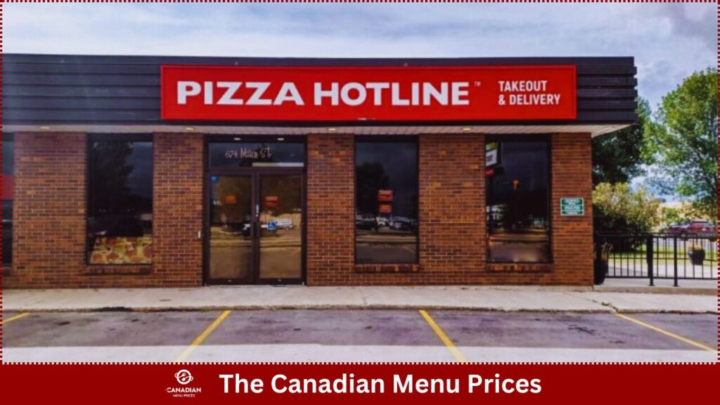 Pizza Hotline Menu Prices in Canada 