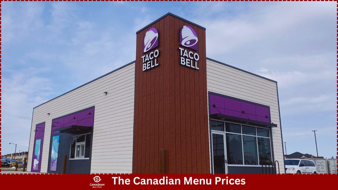 Taco Bell Menu Prices in Canada