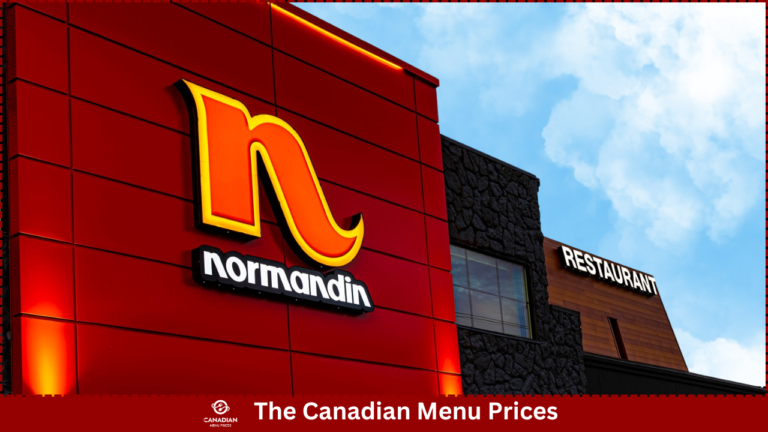 Restaurant Normandin Menu Prices in Canada