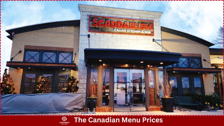 Scaddabush Menu Prices In Canada